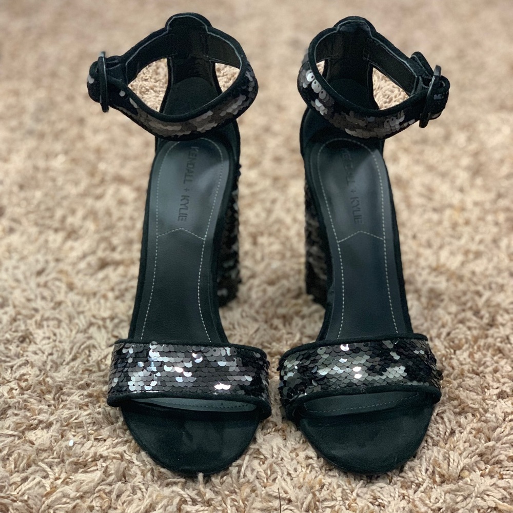 Kendall And Kyle Sequin Heel Sandal - image 2